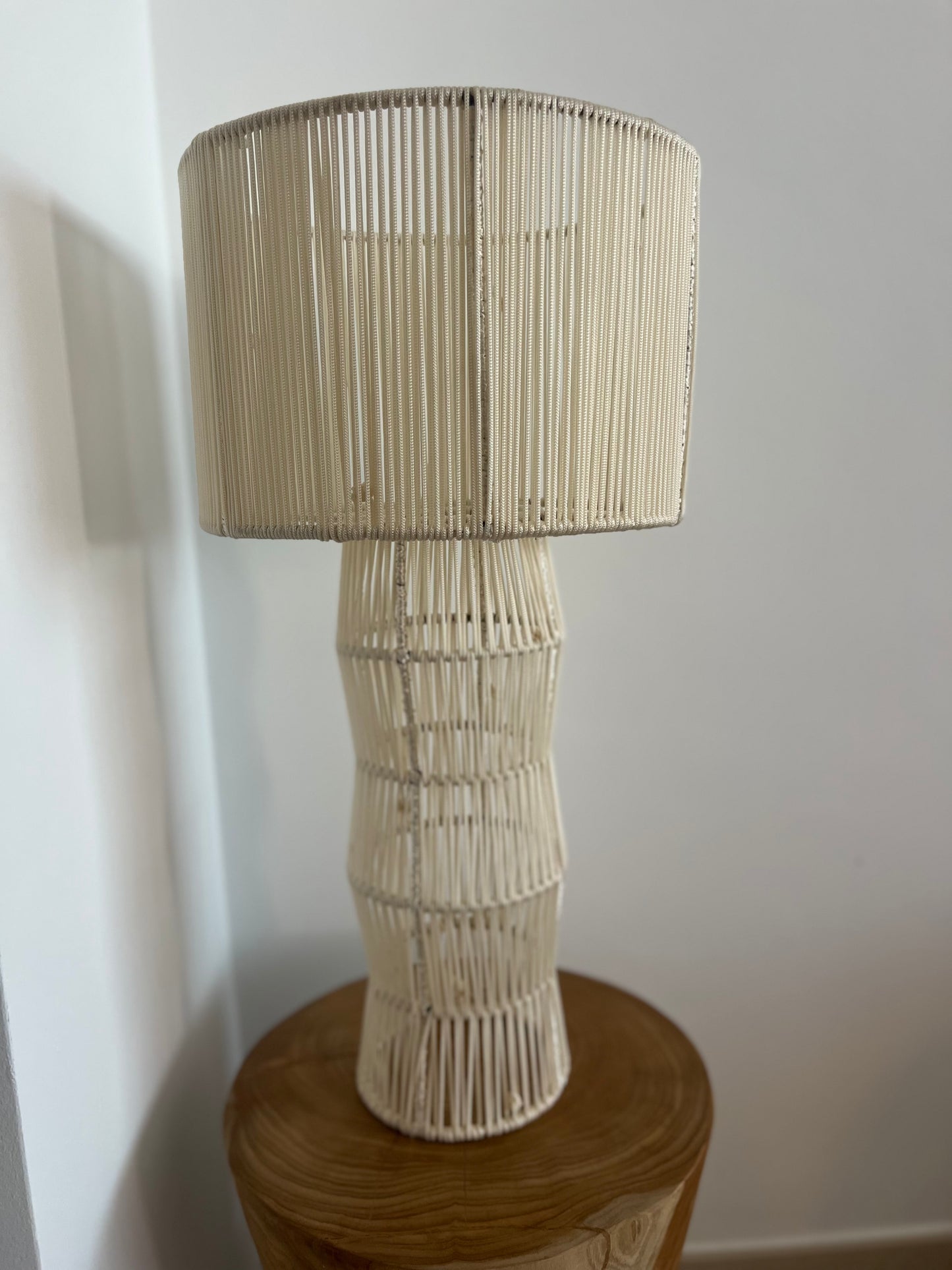 Tissar Table Lamp - Cream