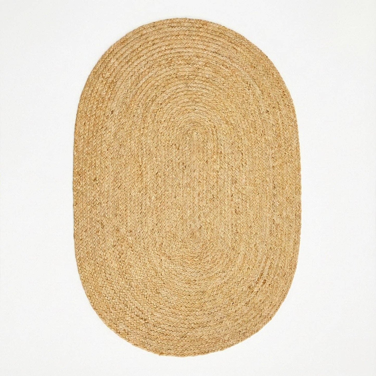 سجادة بيضاوية من الجوت الطبيعي 200×300 سم