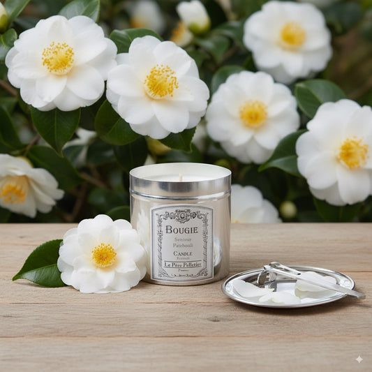 Candle - White Camelia