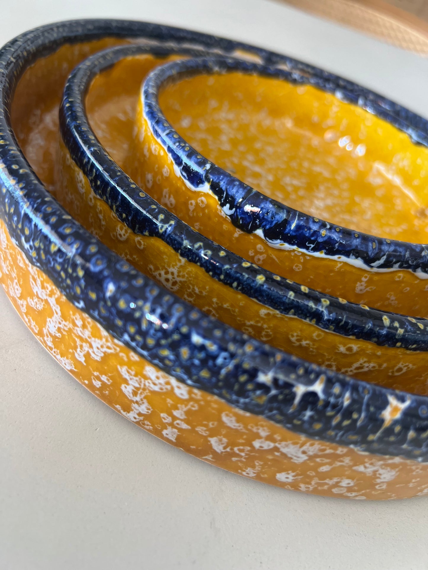 Azrou Dinnerware - Cobalt Sun