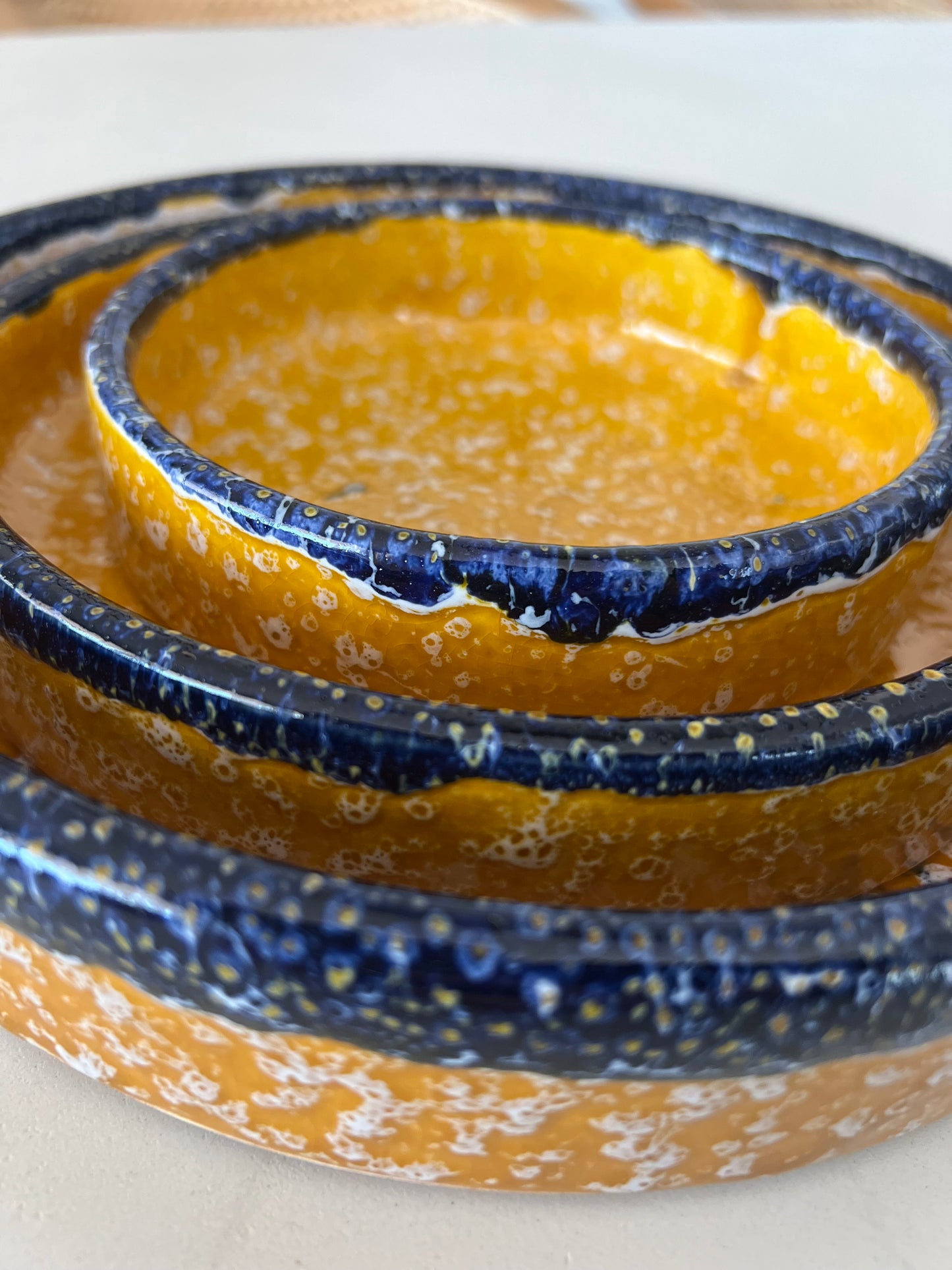 Azrou Dinnerware - Cobalt Sun