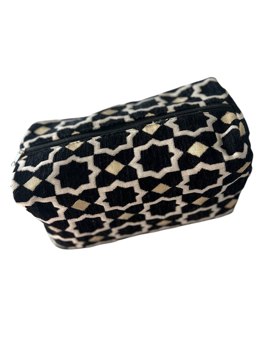 Zahara Wash Bag - Black