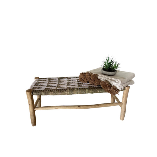 Meknes Bench - White