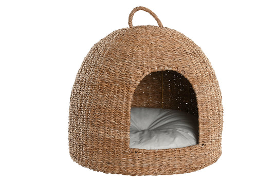 Handwoven Seagrass Pet Bed