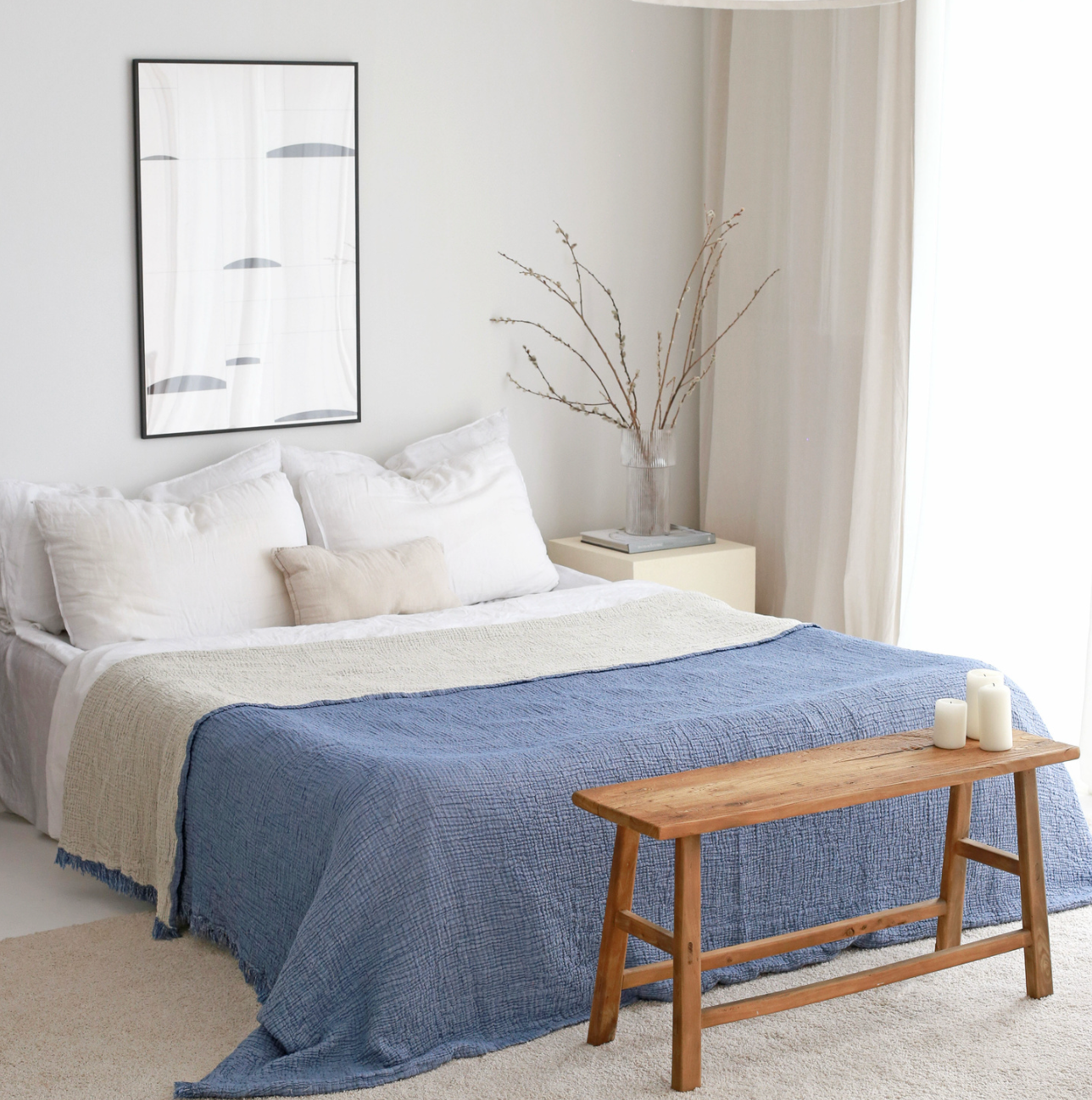 Muslin Throw - Ocean