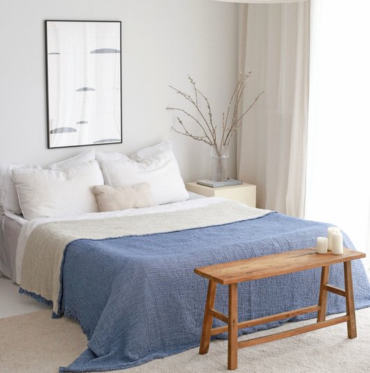 Muslin Throw - Ocean