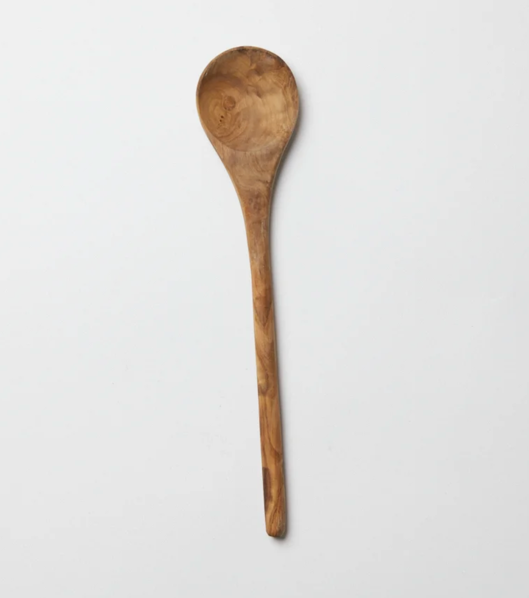 Olive wooden spoon