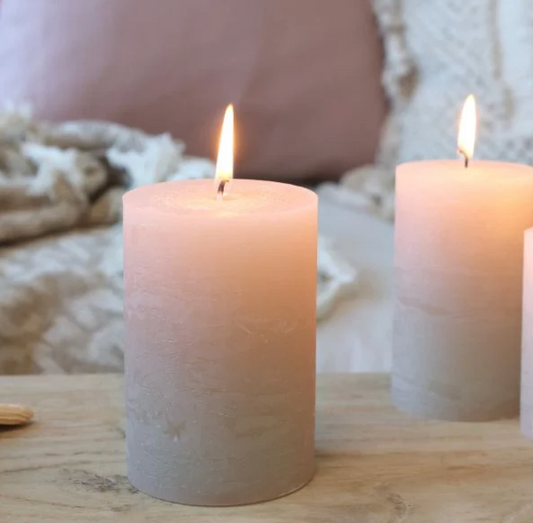 Pillar Candle Rustic