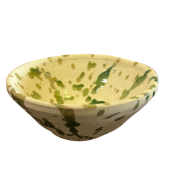 Handcrafted Moroccan Decorative Pottery Bowl