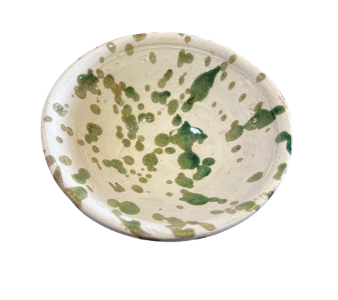 Handcrafted Moroccan Decorative Pottery Bowl