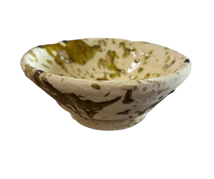 Handcrafted Moroccan Decorative Pottery Bowl
