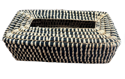 Rafia Tissue Box