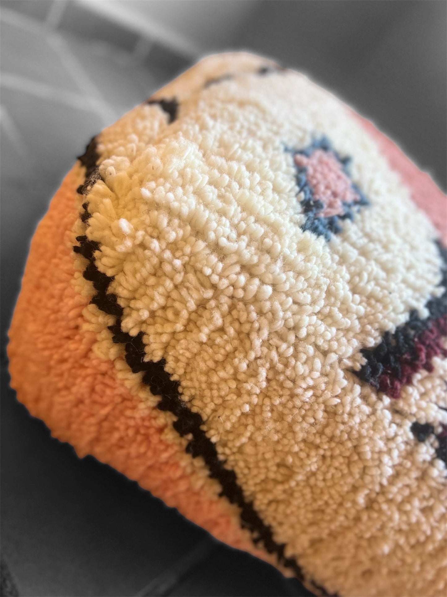 Vintage Berber Pouf