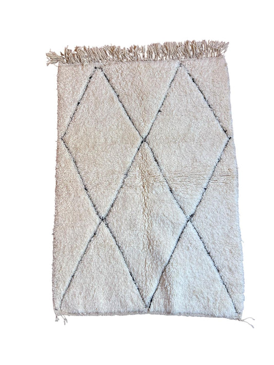 Beni Ourain Rug 147x105cm - UNIQUE